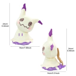 Mimikyu Plush Toys Collectible Soft Plushies Cos Mimikyu Stuffed Animal Cute Cartoon Character Dolls All Star Collection Gifts