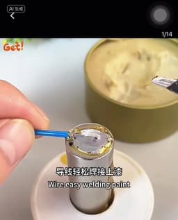 Solder Flux Paste For Electronics No Clean Flux Lead-Free Soldering Circuit Boards Copper Electrical Wire Safe Welding Paste