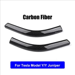 For Tesla Model 3 Y YL Juniper Highland 2025-2020 2026 ABS Rearview Mirror Anti-collision Strips Trim Anti-scratch Sticker Cover