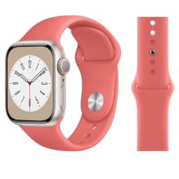 Silicone Strap For Apple Watch Band 45mm 46mm 44mm 41mm 40mm 42mm Sport Correa Bracelet iWatch Series 12 11 10 SE 9 8 Ultra 4 3