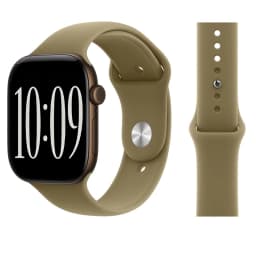 Silicone Strap For Apple Watch Band 45mm 46mm 44mm 41mm 40mm 42mm Sport Correa Bracelet iWatch Series 12 11 10 SE 9 8 Ultra 4 3