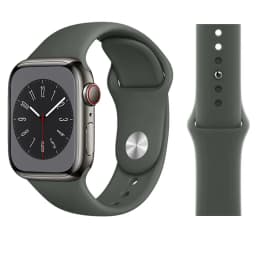 Silicone Strap For Apple Watch Band 45mm 46mm 44mm 41mm 40mm 42mm Sport Correa Bracelet iWatch Series 12 11 10 SE 9 8 Ultra 4 3