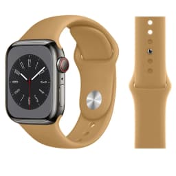 Silicone Strap For Apple Watch Band 45mm 46mm 44mm 41mm 40mm 42mm Sport Correa Bracelet iWatch Series 12 11 10 SE 9 8 Ultra 4 3