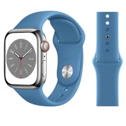 Silicone Strap For Apple Watch Band 45mm 46mm 44mm 41mm 40mm 42mm Sport Correa Bracelet iWatch Series 12 11 10 SE 9 8 Ultra 4 3