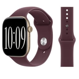 Silicone Strap For Apple Watch Band 45mm 46mm 44mm 41mm 40mm 42mm Sport Correa Bracelet iWatch Series 12 11 10 SE 9 8 Ultra 4 3