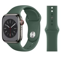 Silicone Strap For Apple Watch Band 45mm 46mm 44mm 41mm 40mm 42mm Sport Correa Bracelet iWatch Series 12 11 10 SE 9 8 Ultra 4 3