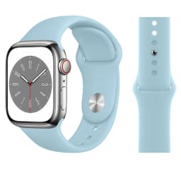 Silicone Strap For Apple Watch Band 45mm 46mm 44mm 41mm 40mm 42mm Sport Correa Bracelet iWatch Series 12 11 10 SE 9 8 Ultra 4 3