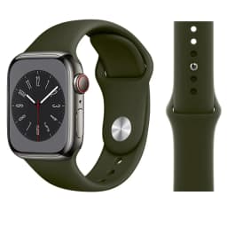 Silicone Strap For Apple Watch Band 45mm 46mm 44mm 41mm 40mm 42mm Sport Correa Bracelet iWatch Series 12 11 10 SE 9 8 Ultra 4 3