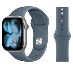 Silicone Strap For Apple Watch Band 45mm 46mm 44mm 41mm 40mm 42mm Sport Correa Bracelet iWatch Series 12 11 10 SE 9 8 Ultra 4 3