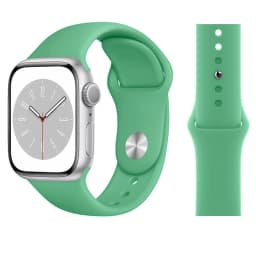 Silicone Strap For Apple Watch Band 45mm 46mm 44mm 41mm 40mm 42mm Sport Correa Bracelet iWatch Series 12 11 10 SE 9 8 Ultra 4 3