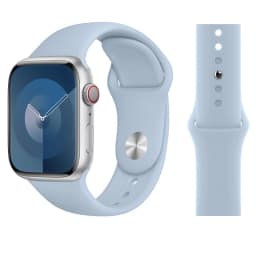 Silicone Strap For Apple Watch Band 45mm 46mm 44mm 41mm 40mm 42mm Sport Correa Bracelet iWatch Series 12 11 10 SE 9 8 Ultra 4 3