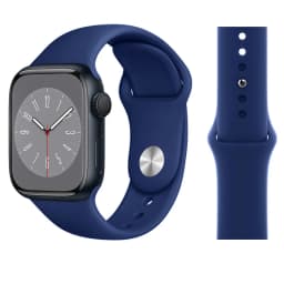 Silicone Strap For Apple Watch Band 45mm 46mm 44mm 41mm 40mm 42mm Sport Correa Bracelet iWatch Series 12 11 10 SE 9 8 Ultra 4 3