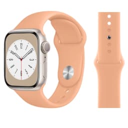 Silicone Strap For Apple Watch Band 45mm 46mm 44mm 41mm 40mm 42mm Sport Correa Bracelet iWatch Series 12 11 10 SE 9 8 Ultra 4 3