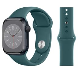 Silicone Strap For Apple Watch Band 45mm 46mm 44mm 41mm 40mm 42mm Sport Correa Bracelet iWatch Series 12 11 10 SE 9 8 Ultra 4 3