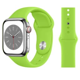 Silicone Strap For Apple Watch Band 45mm 46mm 44mm 41mm 40mm 42mm Sport Correa Bracelet iWatch Series 12 11 10 SE 9 8 Ultra 4 3