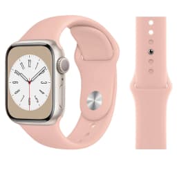 Silicone Strap For Apple Watch Band 45mm 46mm 44mm 41mm 40mm 42mm Sport Correa Bracelet iWatch Series 12 11 10 SE 9 8 Ultra 4 3