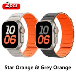 Magnetic Straps for Apple Watch Bands Ultra 2 3 49 44 40 41 46 42mm 45mm 38 Silicone Sports Bracelet iWatch Series 11 9 8 SE 10