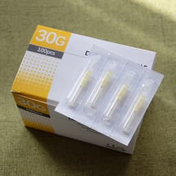 100Pcs 25G 27G 29G 34G 33G 32G 31G 30G Painless Small Superfine Beauty Needle Disposable Injection Piercing Needles 1.5/4/6/13mm