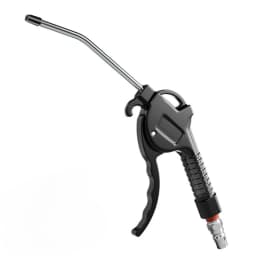 Air Blow Gun, High Flow Air Blower Gun for Compressor with Angled Bent Nozzle, Three Colors to Choose from, Short Style