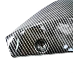 Car Front Rear Bumper Strip Lip Spoiler Diffuser Splitter Scratch Protector Carbon Fiber Winglets Side Skirt Extension Universal