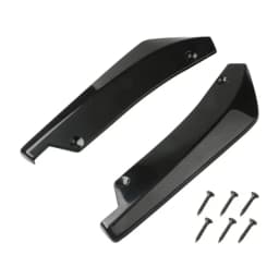 Car Front Rear Bumper Strip Lip Spoiler Diffuser Splitter Scratch Protector Carbon Fiber Winglets Side Skirt Extension Universal