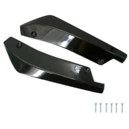 Car Front Rear Bumper Strip Lip Spoiler Diffuser Splitter Scratch Protector Carbon Fiber Winglets Side Skirt Extension Universal