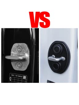Upgrade Car Door Closing Shockproof Silicone Cushion Mute Shock Absorber Protective Covers Car Door Latch Accessories