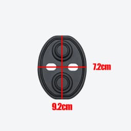 Upgrade Car Door Closing Shockproof Silicone Cushion Mute Shock Absorber Protective Covers Car Door Latch Accessories