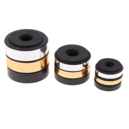 4pcs/set HIFI Audio Speaker Amplifier Anti-shock Absorber Feet Pads Isolation Stand Crab Claw Clamp Bracket For Camera Tripods