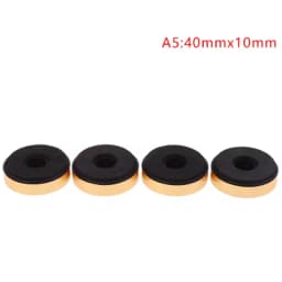 4pcs/set HIFI Audio Speaker Amplifier Anti-shock Absorber Feet Pads Isolation Stand Crab Claw Clamp Bracket For Camera Tripods