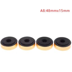 4pcs/set HIFI Audio Speaker Amplifier Anti-shock Absorber Feet Pads Isolation Stand Crab Claw Clamp Bracket For Camera Tripods