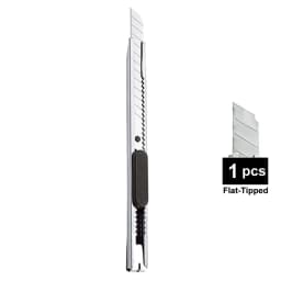 1/5/10Pcs Utility Knife Stainless Steel Paper Cut Box Cutter Tools Kit Non-Slip Blades Unboxing Knife Handicraft Carving Tools