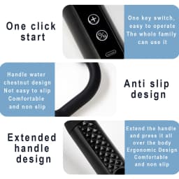 2025 New Smart Fascia Gun Electric Massager Massage Hammer Electric Fascia Gun Home Handheld Hammer Back Artifact Christmas Gift