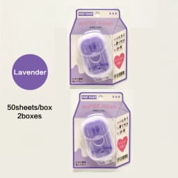 Portable Hand Soap Sheets for Travel | Dissolving Cleanser Wipes | Alcohol-Free | On-the-Go 50 Sheets/Box