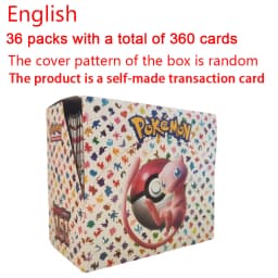 360Pcs Pokemon Card Destined Rivals Prismatic Evolutions Scarlet Violet 151 PALDEAN English Booster Battle Transaction Card