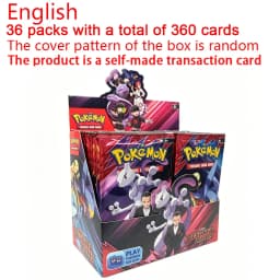 360Pcs Pokemon Card Destined Rivals Prismatic Evolutions Scarlet Violet 151 PALDEAN English Booster Battle Transaction Card