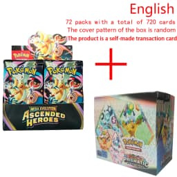 360Pcs Pokemon Card Destined Rivals Prismatic Evolutions Scarlet Violet 151 PALDEAN English Booster Battle Transaction Card