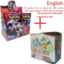 360Pcs Pokemon Card Destined Rivals Prismatic Evolutions Scarlet Violet 151 PALDEAN English Booster Battle Transaction Card