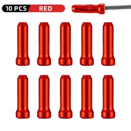 VXM Bicycle Line Pipe Tail End Brake Wire Cap Cycling Aluminium Shift Wire End Caps Tips Crimp Colored Line Cap Bike Accessories
