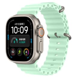 Ocean Strap for Apple Watch Ultra 4 3 2 Band 49mm 44mm 40mm 45mm 42 46mm Silicone Correa Bracelet iWatch Series SE 8 9 10 11 12