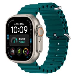 Ocean Strap for Apple Watch Ultra 4 3 2 Band 49mm 44mm 40mm 45mm 42 46mm Silicone Correa Bracelet iWatch Series SE 8 9 10 11 12
