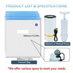 3D Printer Filament Storage Bag PLA ABS PETG Vacuum Bag Dryer Safekeep Humidity Resistant Sealing Bags Keep Filament Dry Sealed