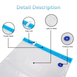 3D Printer Filament Storage Bag PLA ABS PETG Vacuum Bag Dryer Safekeep Humidity Resistant Sealing Bags Keep Filament Dry Sealed
