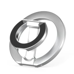 For Double-Sided Magnetic Phone Ring Holder for MagSafe Kickstand Magnet Grip for iPhone 16 15 14 For Huawei Xiaomi Stand Holder