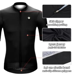 DAREVIE Cycling Jersey SPF 50 Anti-UV Training Level Slim Fit Small Size Men Women Man Cycling Maillot Bike Jersey Cycling Shirt