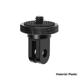 1/4 Inch Screw Tripod Adapter 360 Rotating Mount Holder For Go Pro 13 12 11 10 9 Insta 360 X5 X4 DJI OSMO 360 Camera Accessories