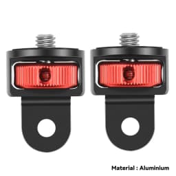 1/4 Inch Screw Tripod Adapter 360 Rotating Mount Holder For Go Pro 13 12 11 10 9 Insta 360 X5 X4 DJI OSMO 360 Camera Accessories