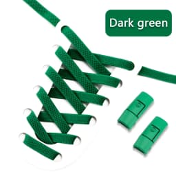 No Tie Shoe Laces Press Lock Shoelaces Without Ties Elastic Laces Sneaker Kids Adult 8MM Widened Flat Shoelace for Shoes