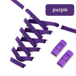 No Tie Shoe Laces Press Lock Shoelaces Without Ties Elastic Laces Sneaker Kids Adult 8MM Widened Flat Shoelace for Shoes