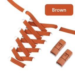 No Tie Shoe Laces Press Lock Shoelaces Without Ties Elastic Laces Sneaker Kids Adult 8MM Widened Flat Shoelace for Shoes